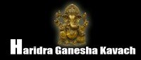 Haridra Ganesha raksha kavach