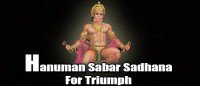 Hanuman Sabar Sadhana for triumph