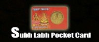 Shubh-labh pocket card