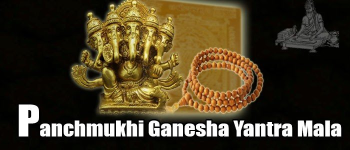 Panchamukhi ganesha yantra mala
