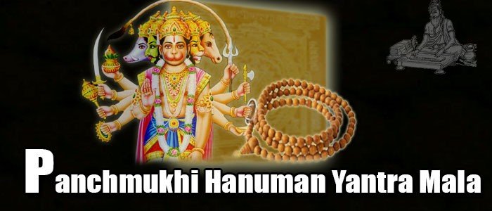 Panchamukhi hanuman yantra mala