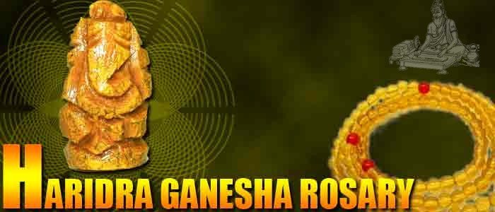 Haridra ganesha rosary