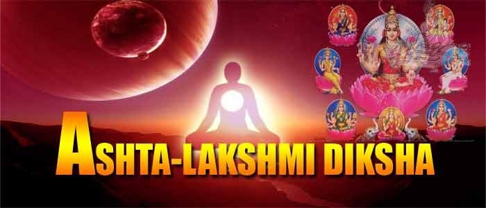 Ashta-lakshmi diksha